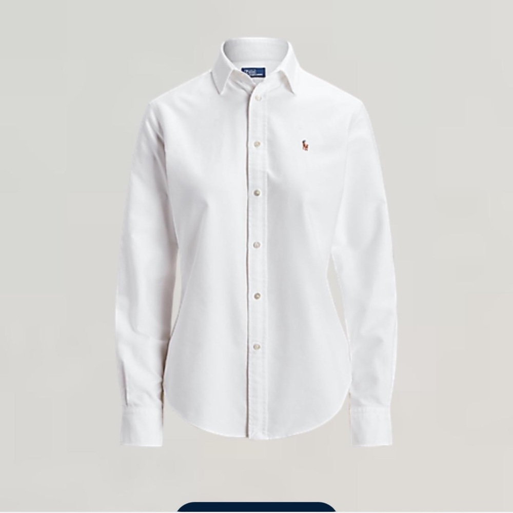 Ralph Lauren White Button Down Shirt